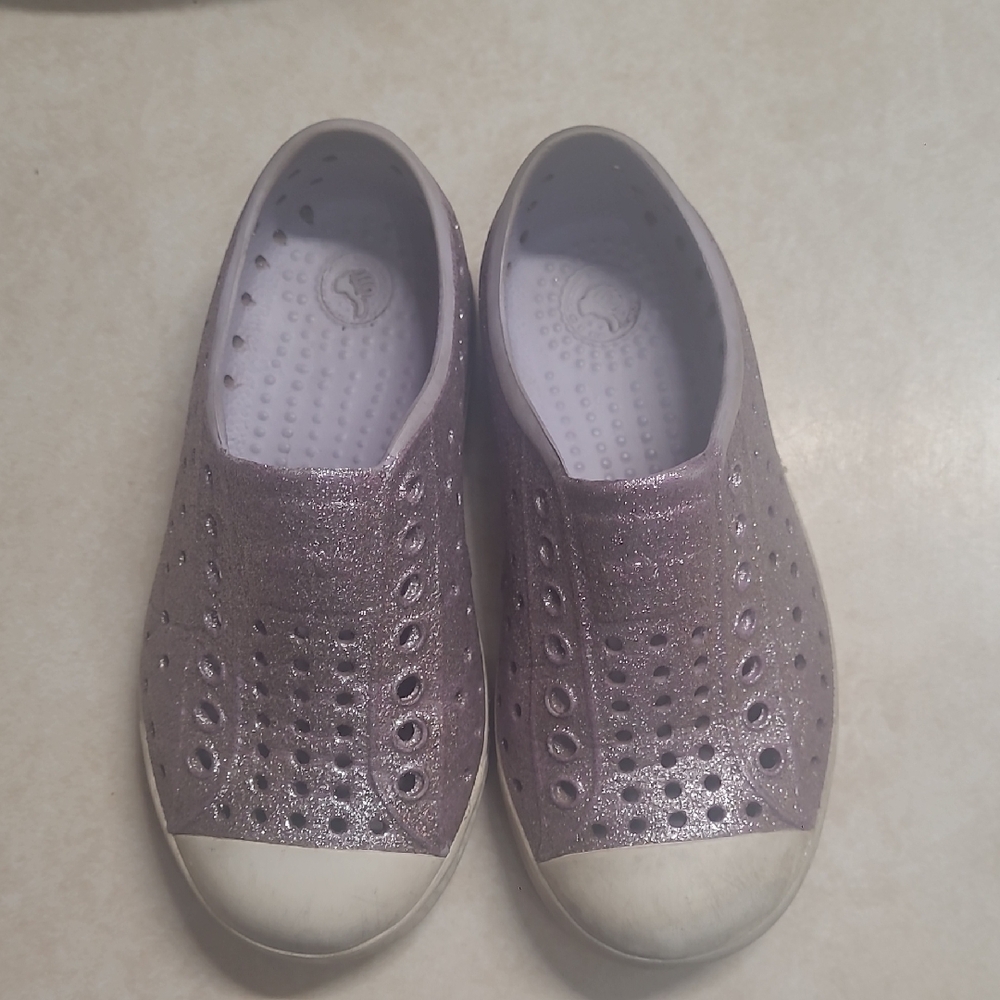 Native Jefferson Lilac Bling Shoes